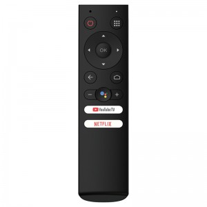 Kaksinkertainen vedenkestävä television kaukosäädin Bluetooth universal 14 näppäimet, mustat kaukosäätimet TV/set- top- laatikolle